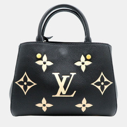 Louis Vuitton: Чёрная сумка  Montaigne