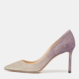 Jimmy Choo: Фиолетовые туфли  Romy