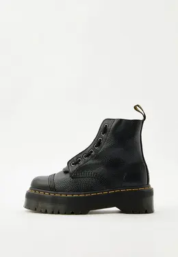 Dr. Martens: Чёрные ботинки 