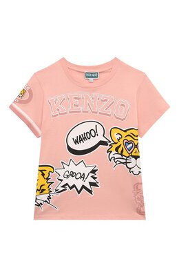 Kenzo: Хлопковая футболка 