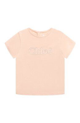 Chloé: Хлопковая футболка 