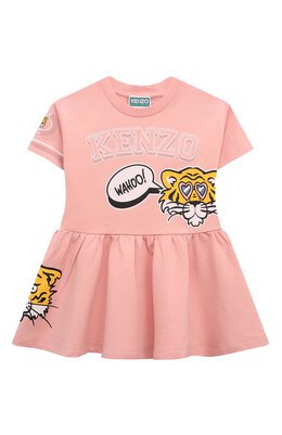 Kenzo: Хлопковое платье 