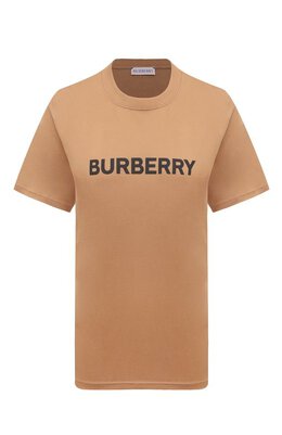 Burberry: Хлопковая футболка 