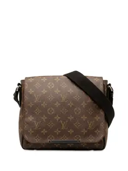 Louis Vuitton Pre-Owned: Коричневая сумка через плечо 