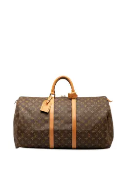 Louis Vuitton Pre-Owned: Коричневая сумка 