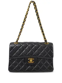 CHANEL Pre-Owned: Чёрная сумка 