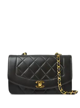 CHANEL Pre-Owned: Чёрная сумка 