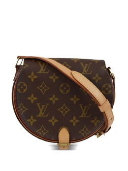 Louis Vuitton Pre-Owned: Коричневая сумка через плечо