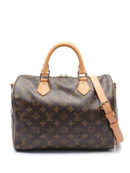 Louis Vuitton Pre-Owned: Коричневая сумка 