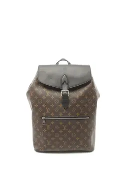 Louis Vuitton Pre-Owned: Коричневый рюкзак