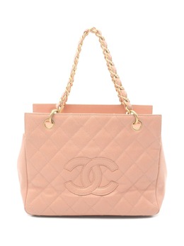 CHANEL Pre-Owned: Розовая сумка-шоппер 