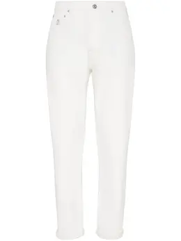 Brunello Cucinelli: Белые джинсы 