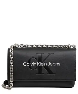 Calvin Klein Jeans: Чёрная сумка 