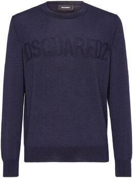 Dsquared2: Свитер с принтом 