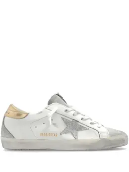 Golden Goose: Белые кроссовки  Super Star