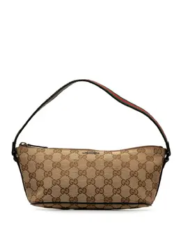 Gucci Pre-Owned: Коричневая сумка