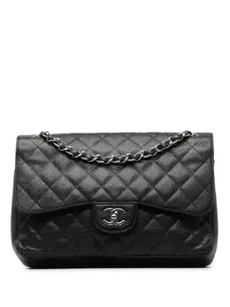 CHANEL Pre-Owned: Чёрная сумка 