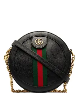 Gucci Pre-Owned: Чёрная сумка через плечо