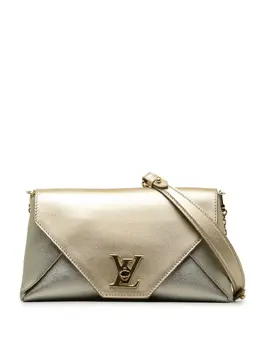 Louis Vuitton Pre-Owned: Двухцветная сумка 