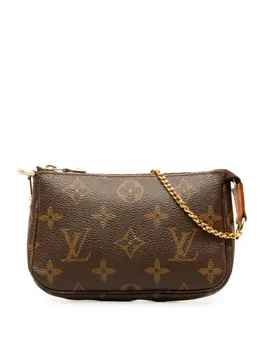 Louis Vuitton Pre-Owned: Коричневая сумка 