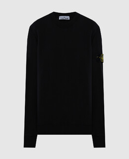 Stone Island: Чёрный свитшот 