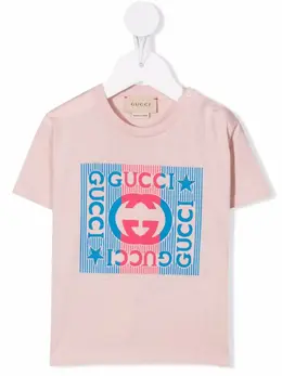 Gucci Kids: Светлая футболка