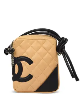 CHANEL Pre-Owned: Бежевая сумка 