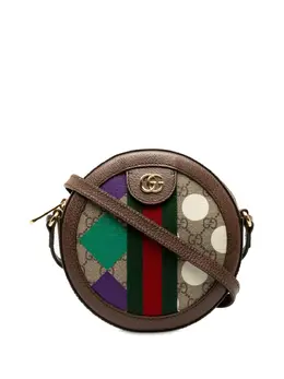 Gucci Pre-Owned: Коричневая сумка через плечо 