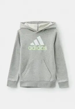 adidas: Серая толстовка 