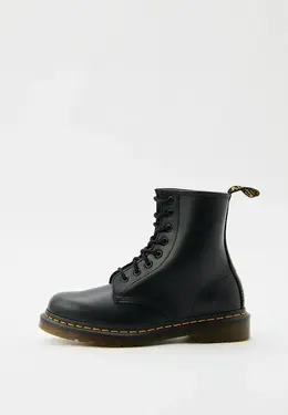 Dr. Martens: Чёрные ботинки 