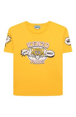 Kenzo: Хлопковая футболка 