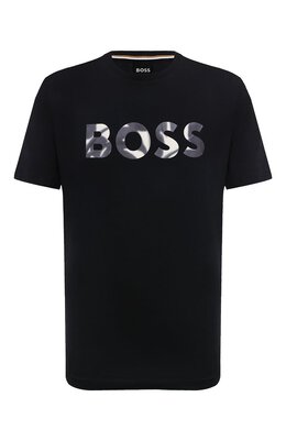 BOSS: Хлопковая футболка 