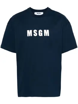 MSGM: Футболка с принтом 