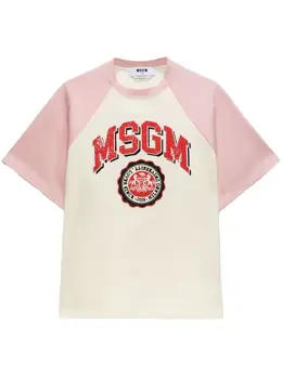 MSGM: Футболка с принтом 