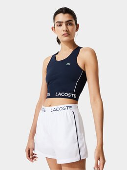 Lacoste: Тёмный топ 