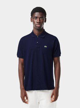 Lacoste: Тёмное поло 