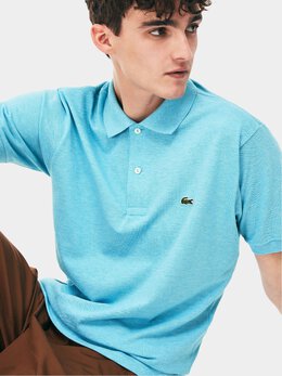 Lacoste: Синее поло