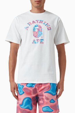 A Bathing Ape: Хлопковая футболка