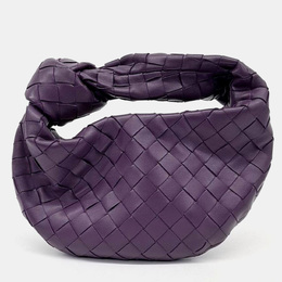 Bottega Veneta: Фиолетовая сумка  BV Jodie