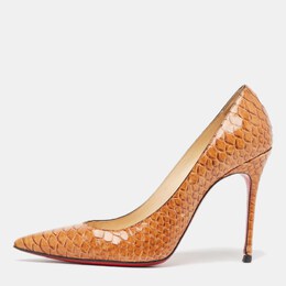 Christian Louboutin: Коричневые туфли 