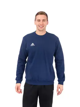 Adidas: Синий свитшот 