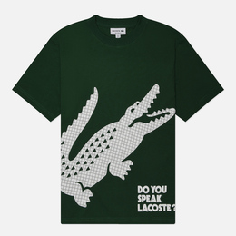 Lacoste: Футболка с принтом 