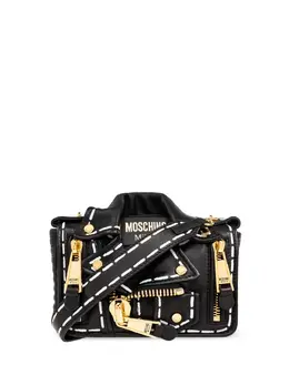 Moschino: Кожаная куртка  Biker Jacket