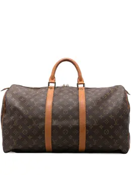 Louis Vuitton Pre-Owned: Коричневая сумка 