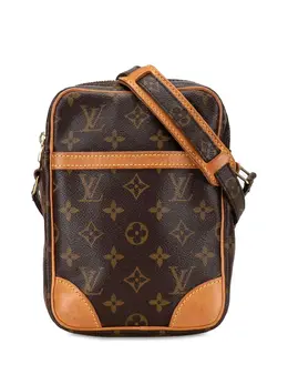 Louis Vuitton Pre-Owned: Коричневая сумка через плечо