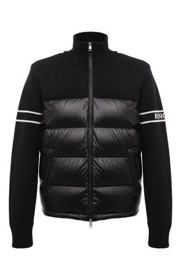 Moncler: Тёмный кардиган 