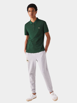 Lacoste: Зелёное поло