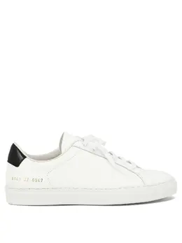 Common Projects: Белые кроссовки Retro