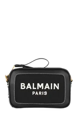 Balmain: Чёрная сумка