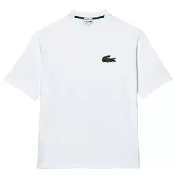 Lacoste: Белая футболка 